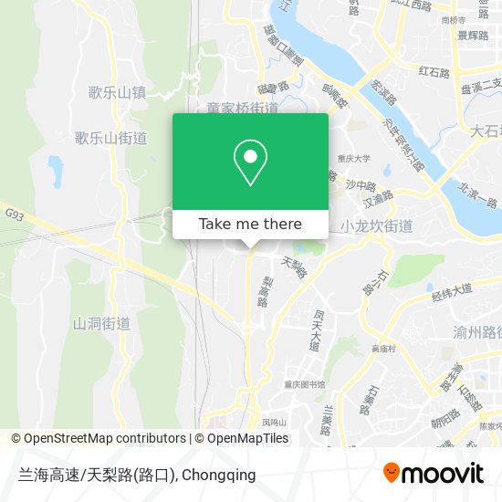 兰海高速/天梨路(路口) map