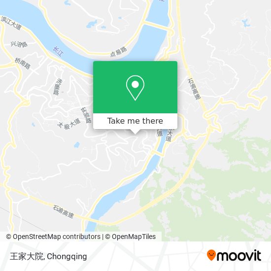 王家大院 map