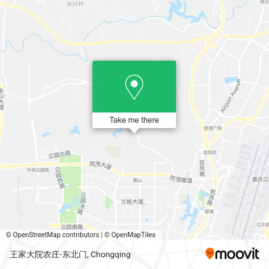 王家大院农庄-东北门 map
