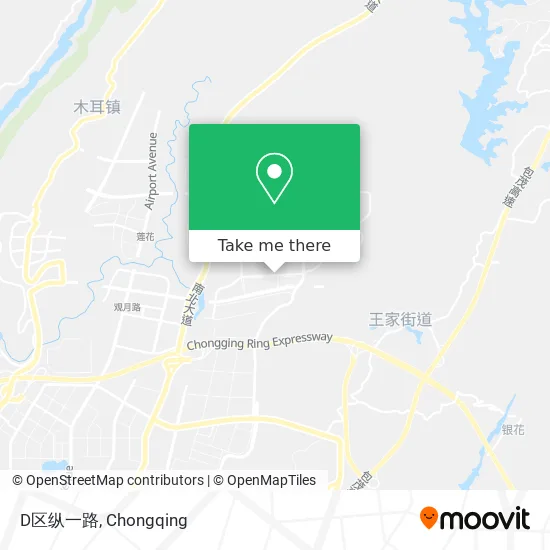 D区纵一路 map