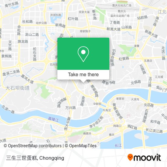 三生三世蛋糕 map