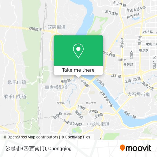 沙磁巷B区(西南门) map