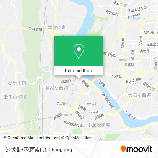 沙磁巷B区(西南门) map