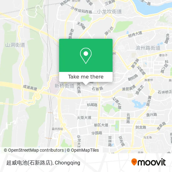 超威电池(石新路店) map