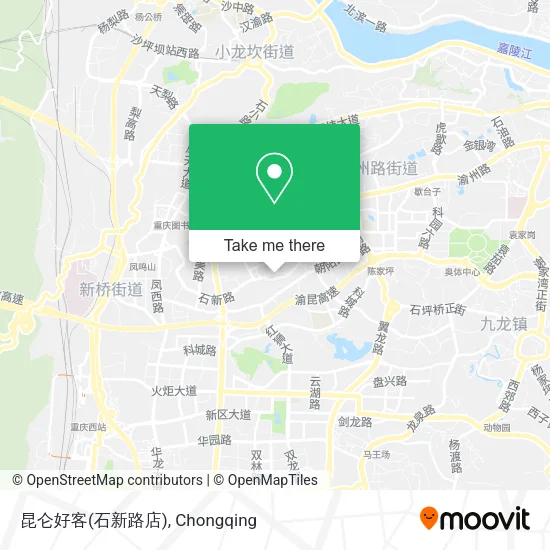 昆仑好客(石新路店) map