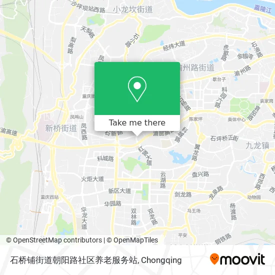 石桥铺街道朝阳路社区养老服务站 map