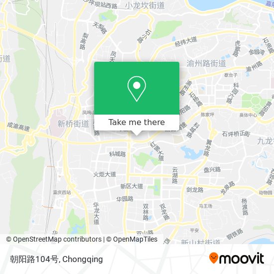 朝阳路104号 map
