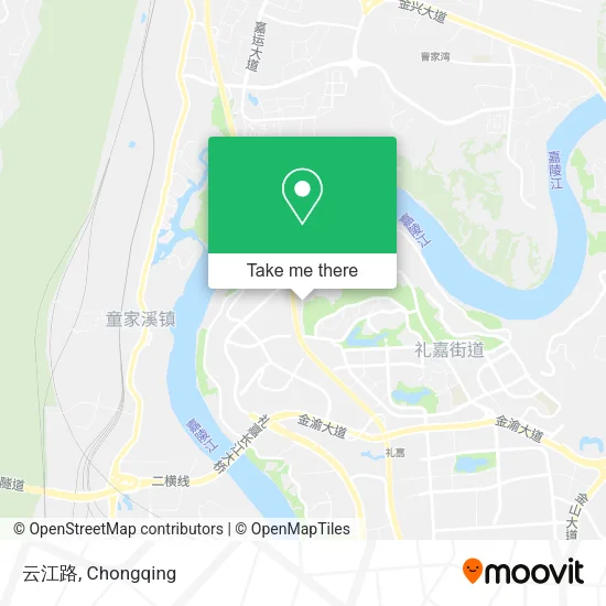 云江路 map