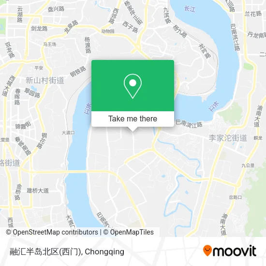 融汇半岛北区(西门) map