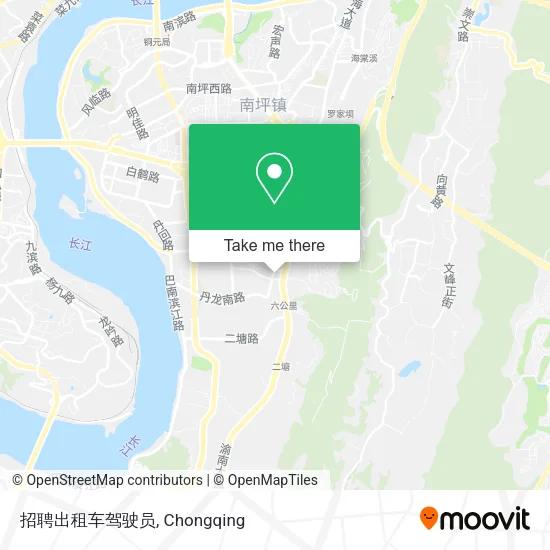 招聘出租车驾驶员 map