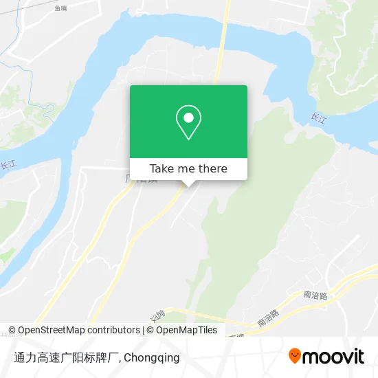 通力高速广阳标牌厂 map