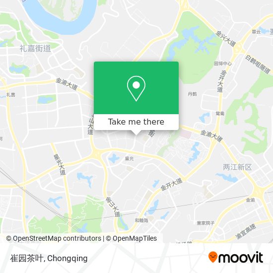 崔园茶叶 map