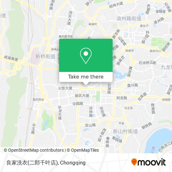 良家洗衣(二郎千叶店) map