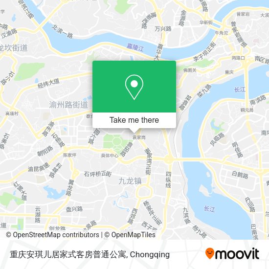 重庆安琪儿居家式客房普通公寓 map