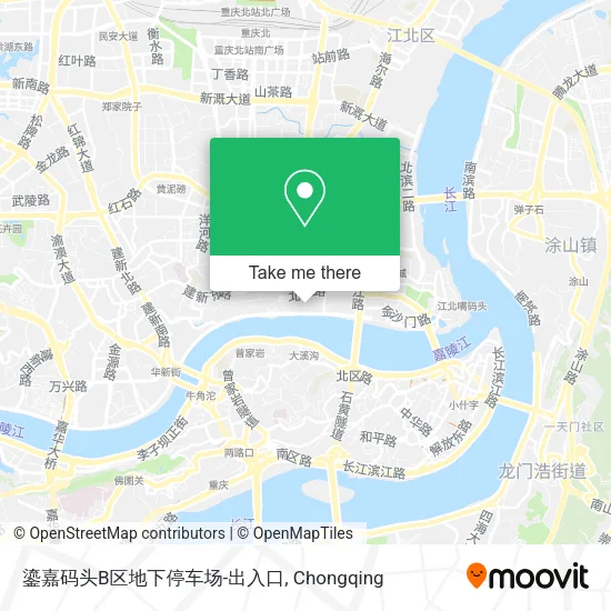 鎏嘉码头B区地下停车场-出入口 map