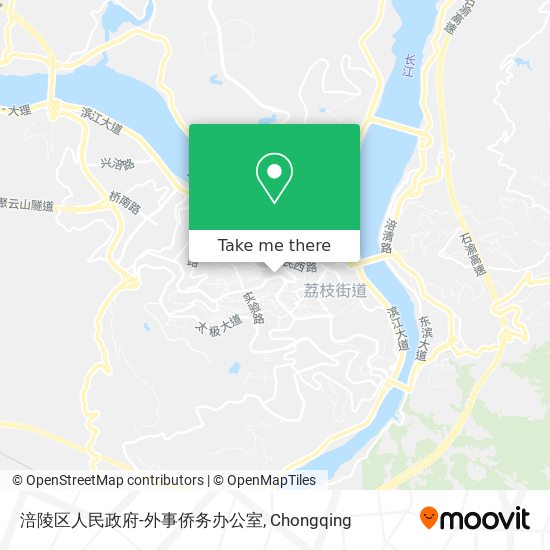 涪陵区人民政府-外事侨务办公室 map