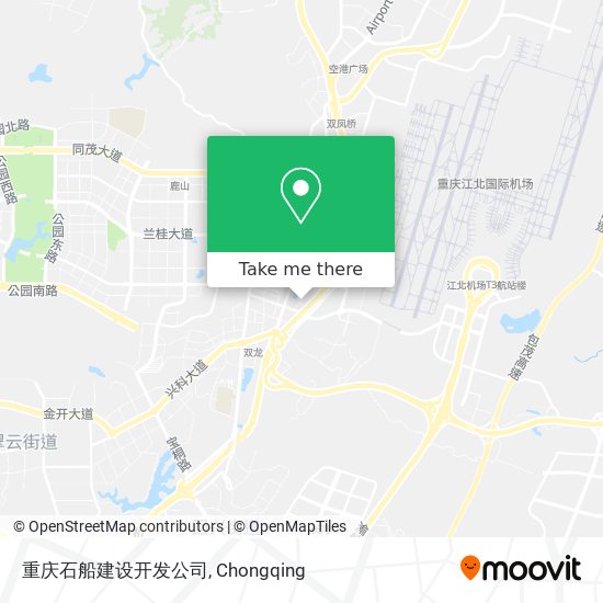 重庆石船建设开发公司 map