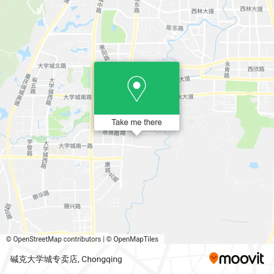 碱克大学城专卖店 map