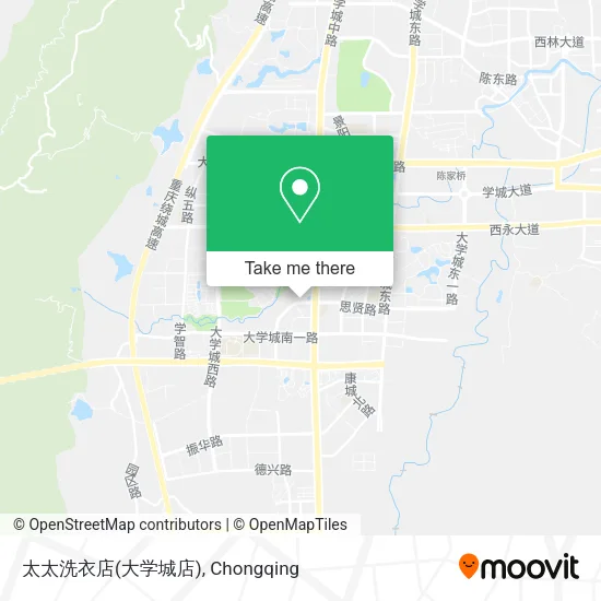 太太洗衣店(大学城店) map