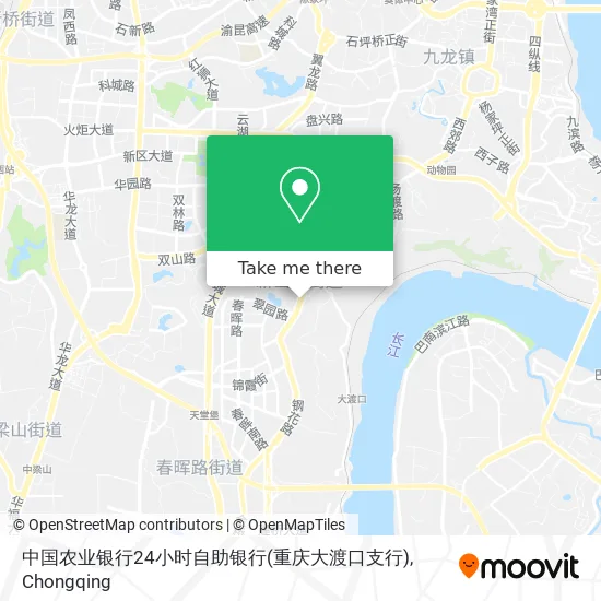 中国农业银行24小时自助银行(重庆大渡口支行) map