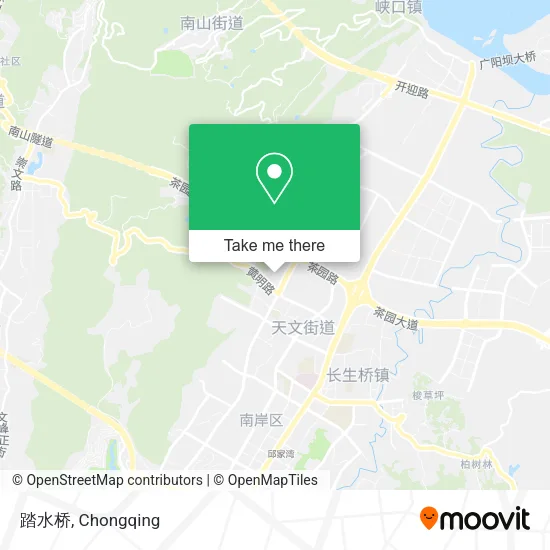 踏水桥 map
