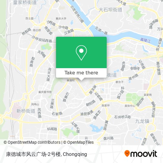 康德城市风云广场-2号楼 map