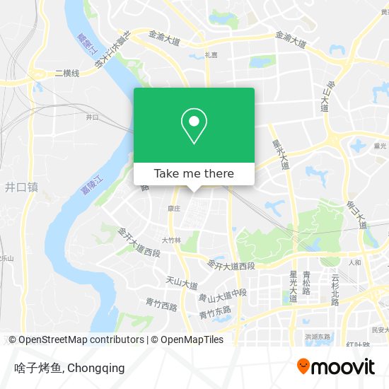 啥子烤鱼 map
