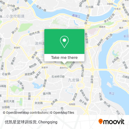 优凯星篮球训练营 map