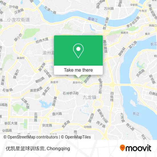优凯星篮球训练营 map