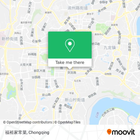 福裕家常菜 map