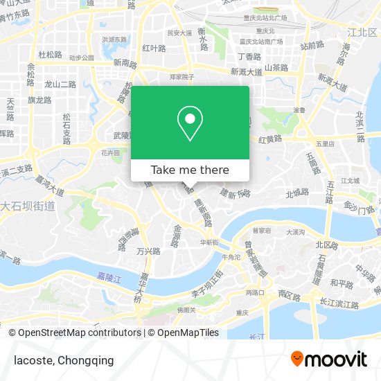 lacoste map