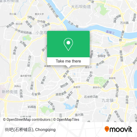 街吧(石桥铺店) map
