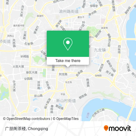 广朋阁茶楼 map