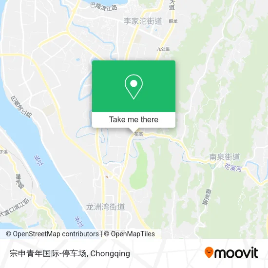宗申青年国际-停车场 map