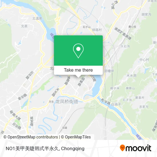 NO1美甲美睫韩式半永久 map