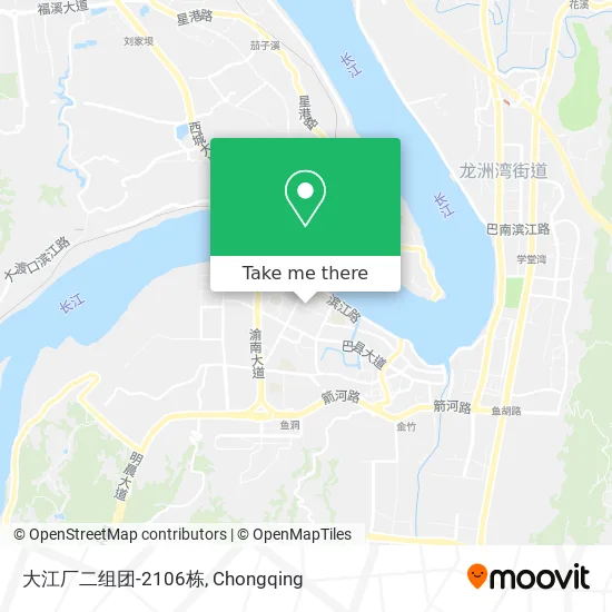 大江厂二组团-2106栋 map