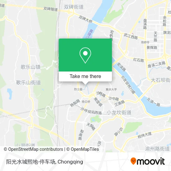 阳光水城熙地-停车场 map