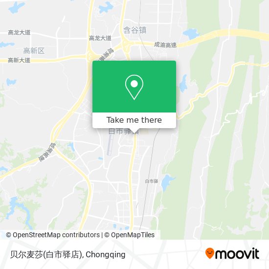 贝尔麦莎(白市驿店) map