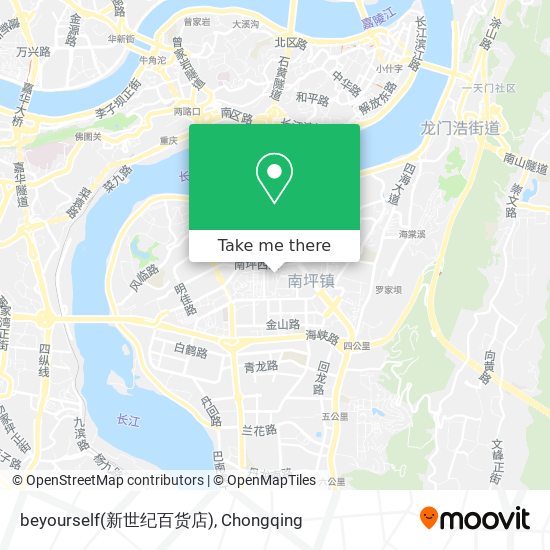 beyourself(新世纪百货店) map