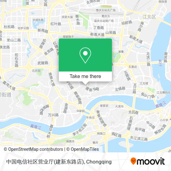 中国电信社区营业厅(建新东路店) map