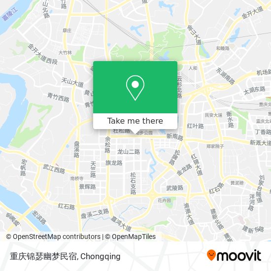 重庆锦瑟幽梦民宿 map