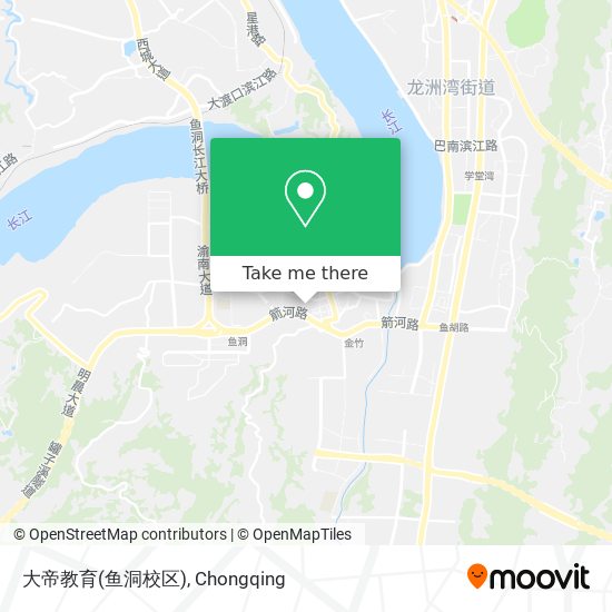 大帝教育(鱼洞校区) map