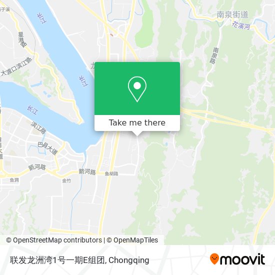 联发龙洲湾1号一期E组团 map
