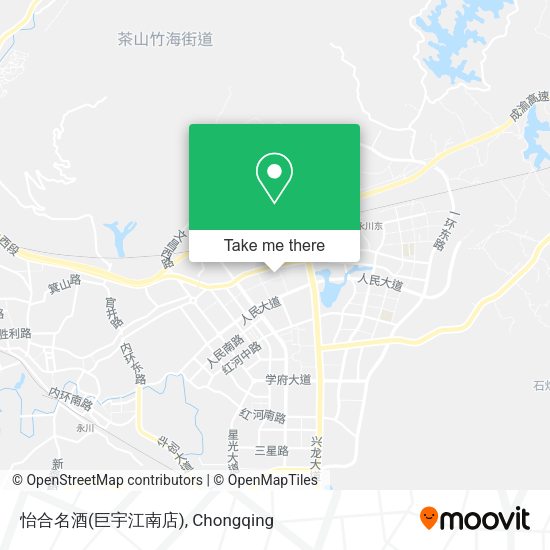 怡合名酒(巨宇江南店) map