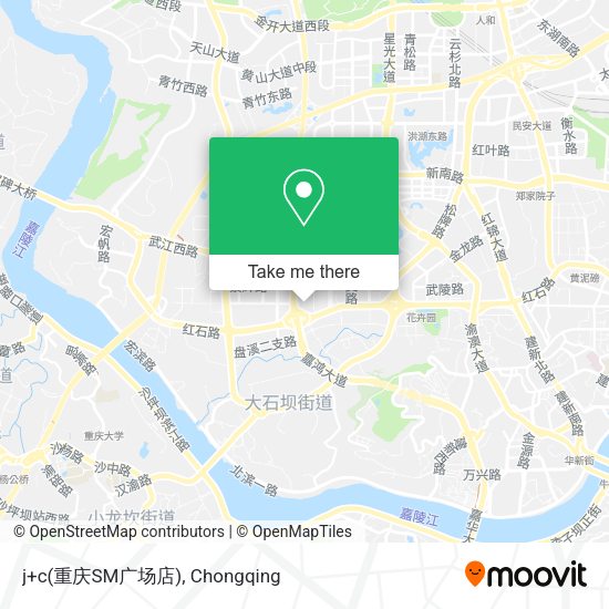 j+c(重庆SM广场店) map