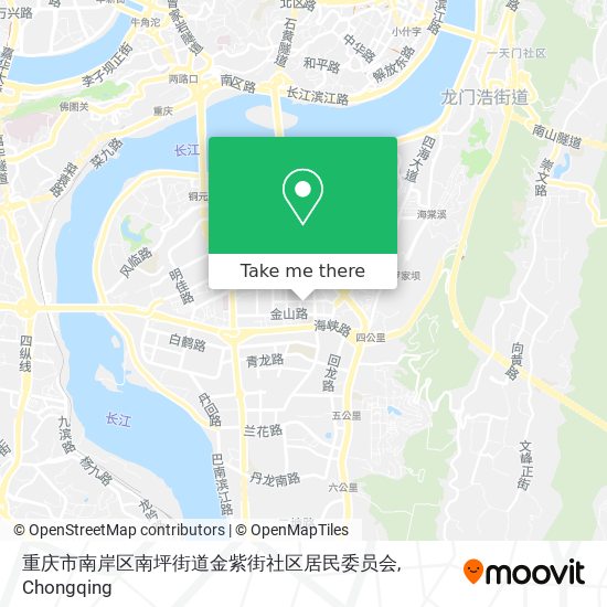 重庆市南岸区南坪街道金紫街社区居民委员会 map