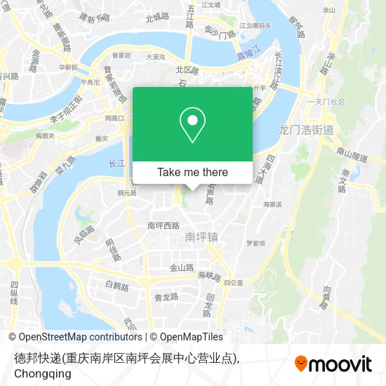德邦快递(重庆南岸区南坪会展中心营业点) map