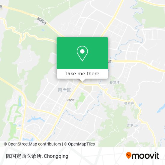陈国定西医诊所 map