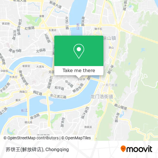 荞饼王(解放碑店) map