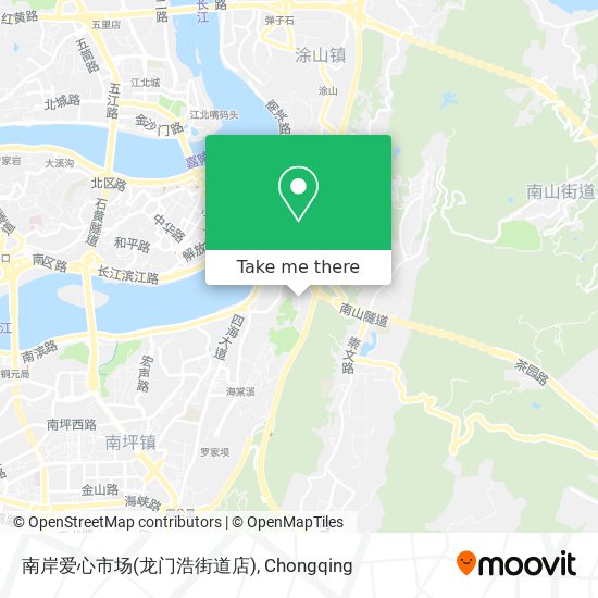 南岸爱心市场(龙门浩街道店) map
